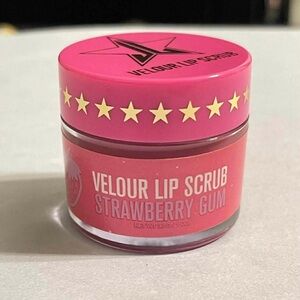 Rare Jeffree Star Velour Lip Scrub Strawberry Gum